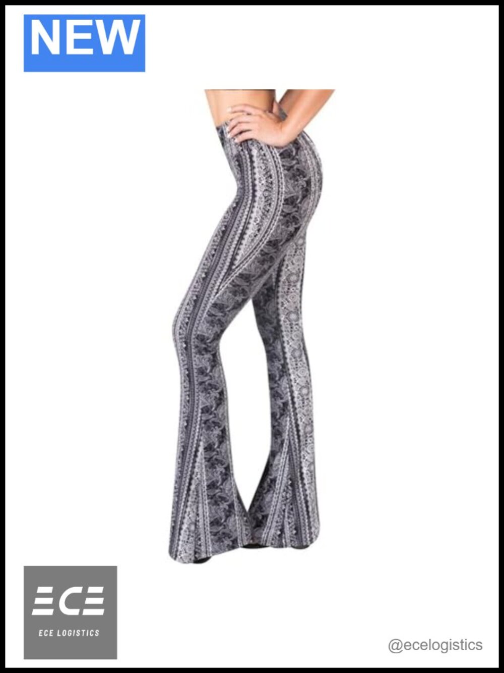 High Waisted Flare Leggings Buttery Soft Yoga Pants Palazzo